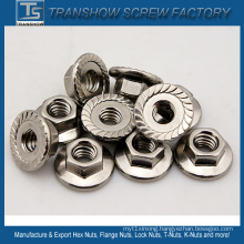 18-8 Stainless Steel Hex Flange Nut